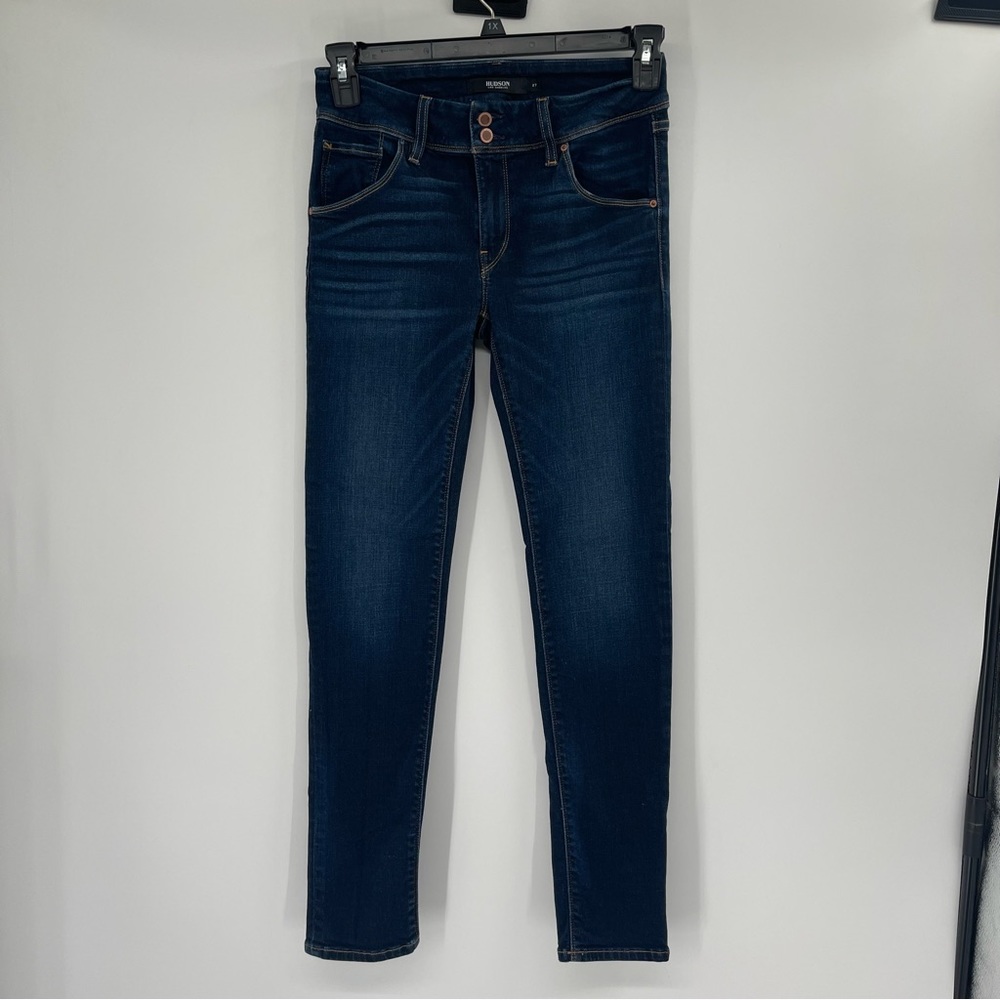 Hudson Collin Mid-Rise Skinny Jeans - Picture 14 of 14